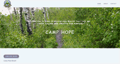 Desktop Screenshot of camphopekids.org